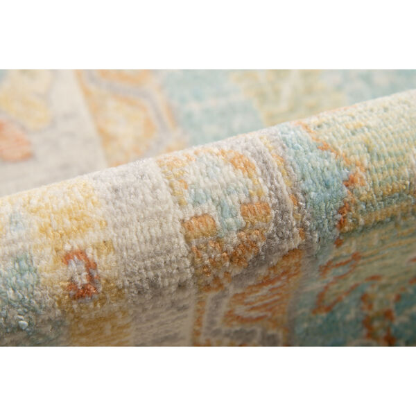 Bohemian Light Blue Rectangle 5 Ft. 1 In. x 7 Ft. 6 In. Rug, image 5