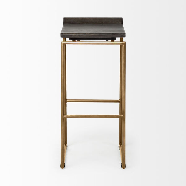 Givens Brown Bar Height Stool, image 2