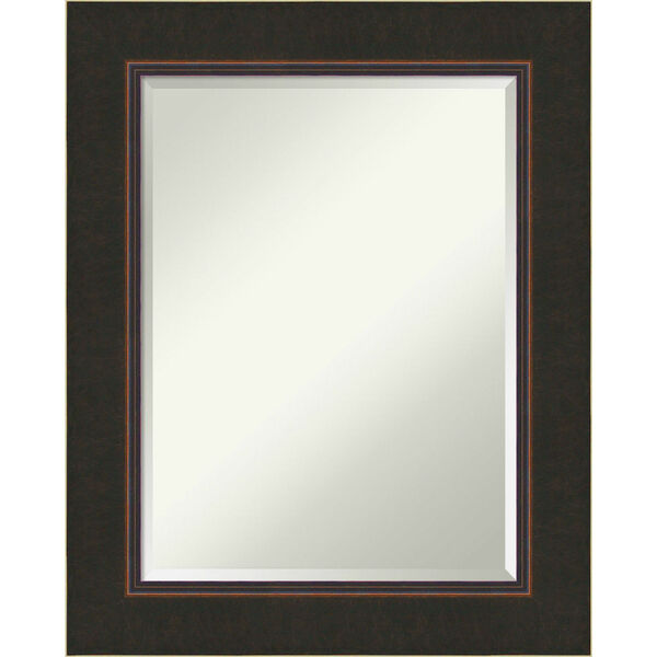 Milano Bronze 24W X 30H-Inch Bathroom Vanity Wall Mirror, image 1