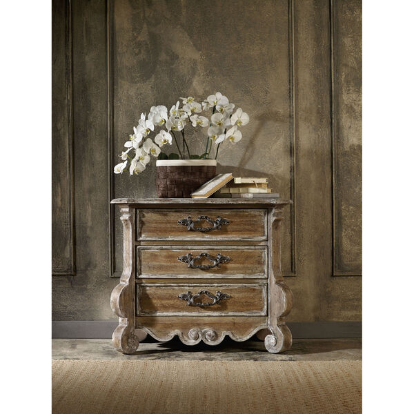 Chatelet Light Wood Nightstand, image 3