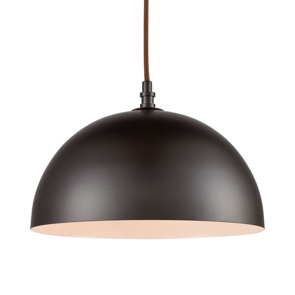 Chelsea Brown Oil Rubbed Bronze 12-Inch One-Light Pendant, image 4