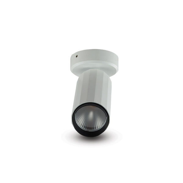Orbit White Adjustable LED Flush Mounted Spotlight, image 5