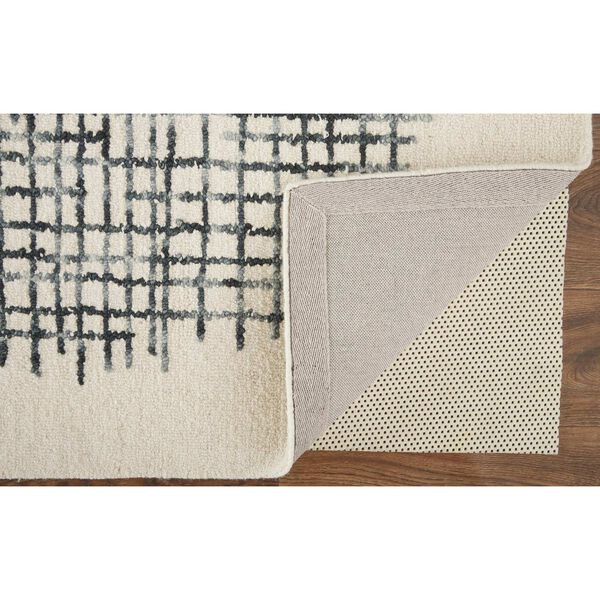 Maddox Ivory Gray Black Rectangular 3 Ft. 6 In. x 5 Ft. 6 In. Area Rug, image 6