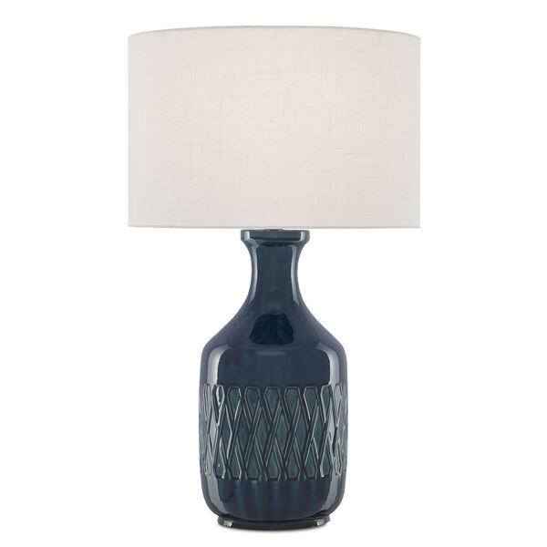 Samba Ocean Blue One-Light Table Lamp, image 1