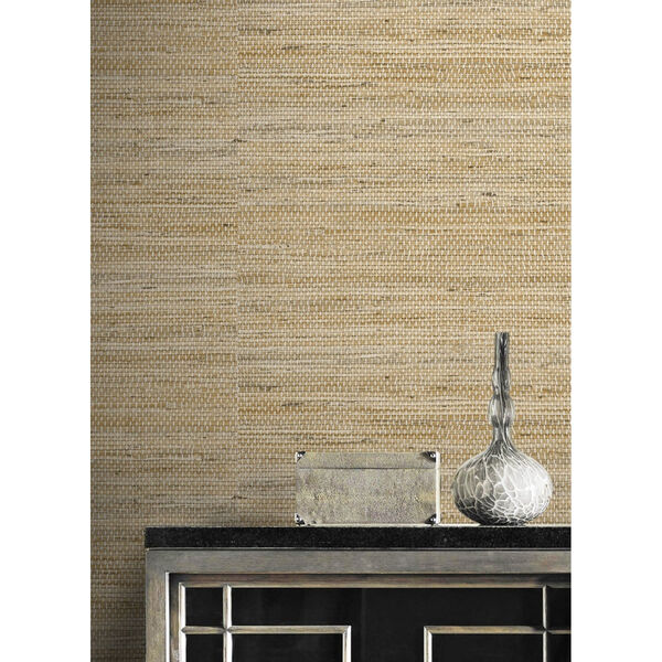 Lillian August Luxe Haven Beige Luxe Weave Peel and Stick Wallpaper, image 1