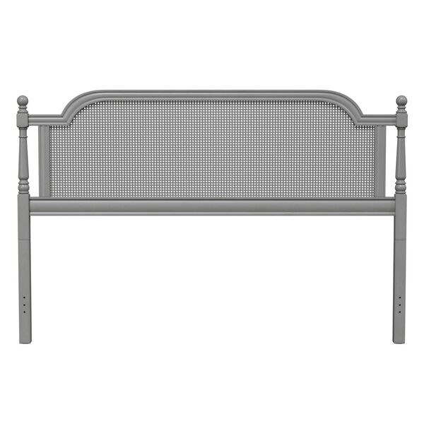 Melanie French Gray King Bed, image 8