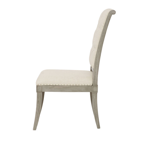 Marquesa Gray Cashmere Wood and Fabric 22-Inch Dining Chair, image 2