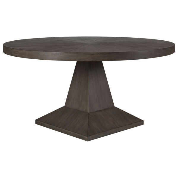 Cohesion Program Brown Chronicle Round Dining Table, image 1