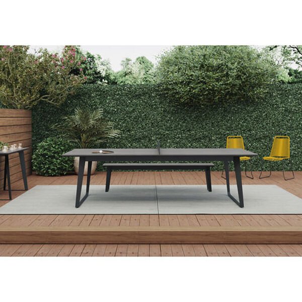 Amsterdam Gray Concrete Outdoor Ping Pong Table, image 9