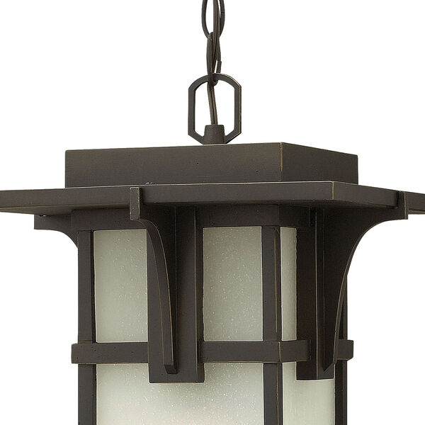 Manhattan Oil Rubbed Bronze 19-Inch One-Light Outdoor Hanging Pendant, image 2