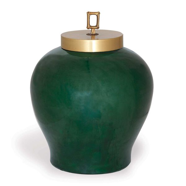 Melrose Emerald Decorative Jar, image 1