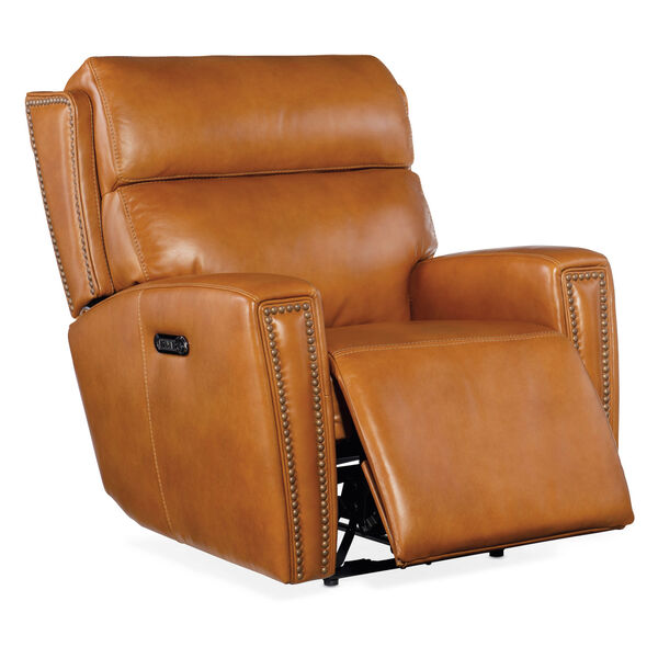 Ruthe Natural Zero Gravity Power Recliner with Power Headrest, image 4