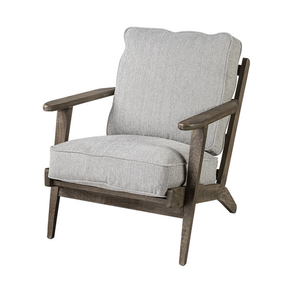 Olympus Frost Gray Arm Chair, image 1