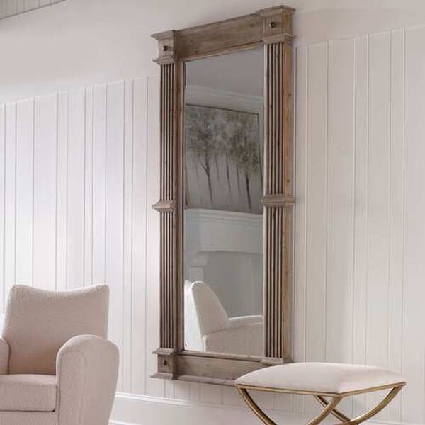 McAllister Natural 40 x 81-Inch Wall Mirror, image 3