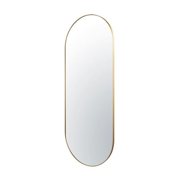 Capsule Gold 24 x 60 Inch Wall Mirror, image 3