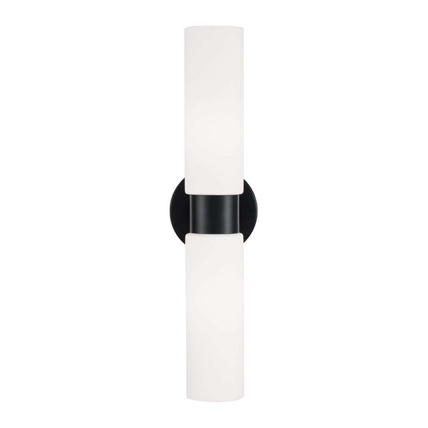 Theo Matte Black Two-Light Dual Linear Wall Sconce, image 5