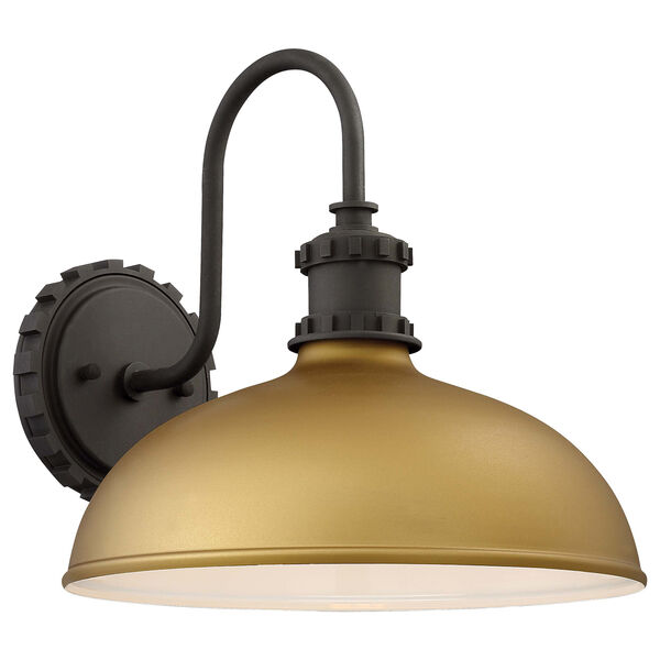 Escudilla Painted Honey Gold 12-Inch One-Light Outdoor Wall Mount, image 1