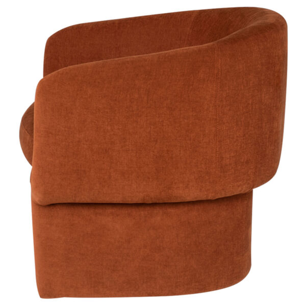 Clementine Terracotta Occasional Chair, image 3