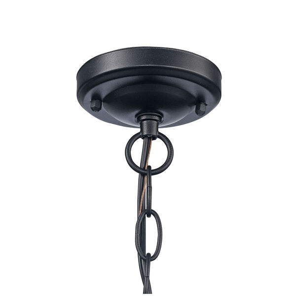 Turlock Black Three-Light Outdoor Hanging Lantern, image 2