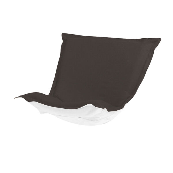 Puff Seascape Charcoal Chair Cushion, image 1