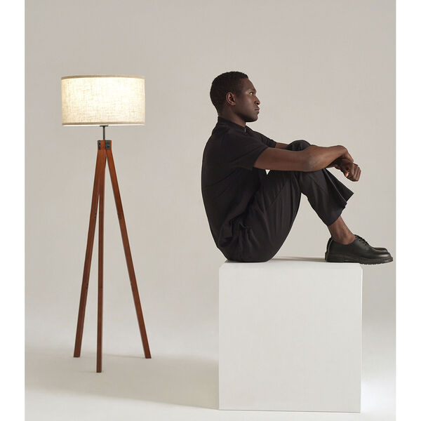 Eden Havana Brown LED Floor Lamp, image 2