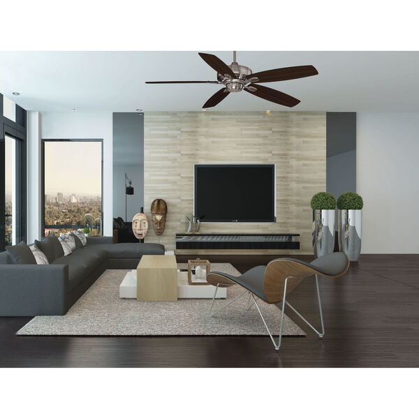 Evelyn Brushed Pewter 52-Inch Ceiling Fan, image 2