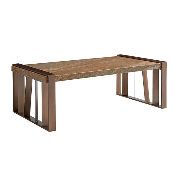 Zavala Brown Intersect Cocktail Table, image 1