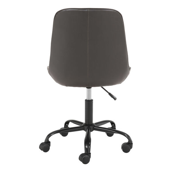 Ceannaire Gray and Black Office Chair, image 5