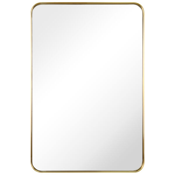 Gold 24 x 36-Inch Rectangle Wall Mirror, image 3