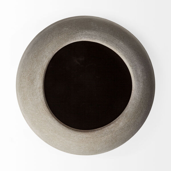 Cove Gray and Brown Ceramic Vase, image 4