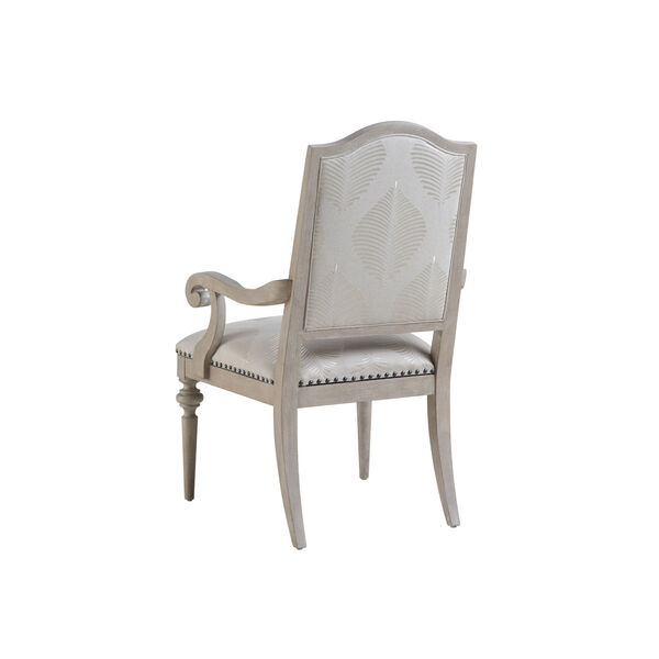 Malibu Warm Taupe Aidan Upholstered Arm Chair, image 2