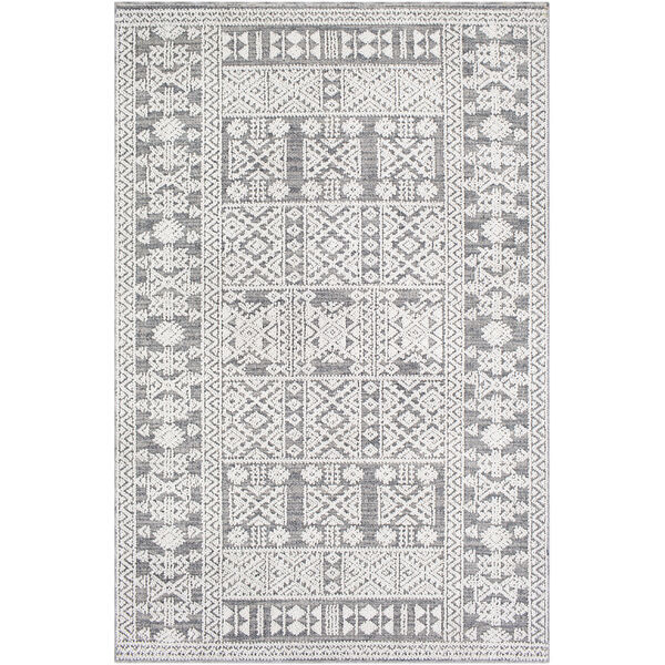 Ariana Medium Gray Rectangle 6 Ft. 7 In. x 9 Ft. Rug, image 1