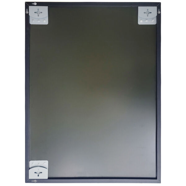 Vanta Black 30 in. x 39 in. Metal Framed XL Wall Mirror, image 6