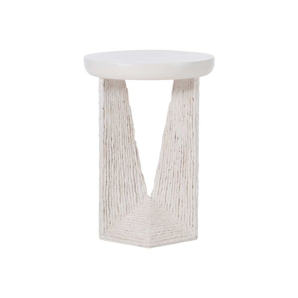 Voile Natural Outdoor Accent Table, image 1