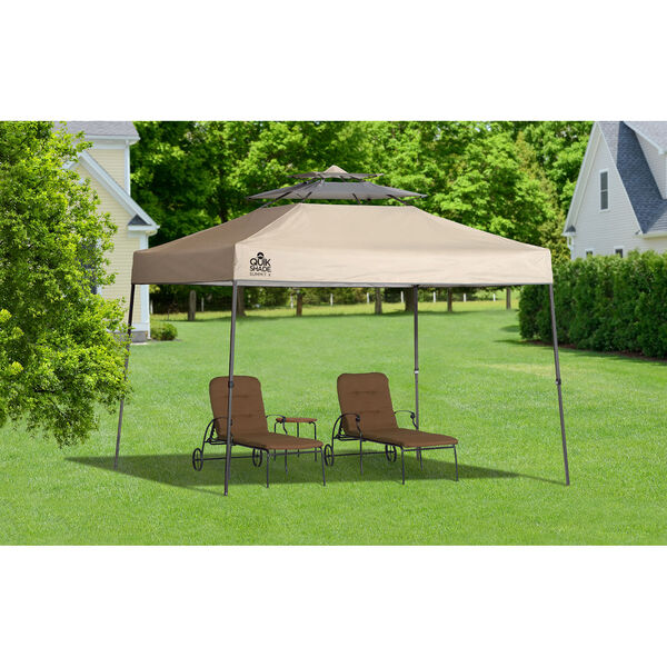 Taupe and Graphite 10 x 10 Ft. Straight Leg Canopy, image 2