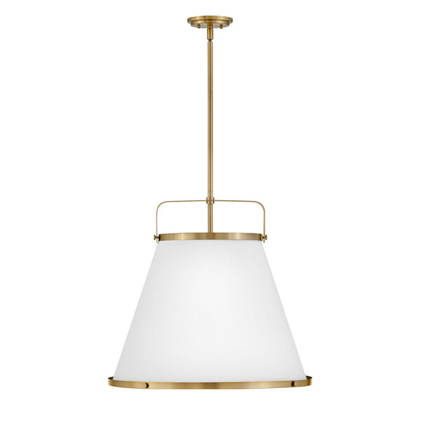 Lexi Lacquered Brass Three-Light Pendant, image 1