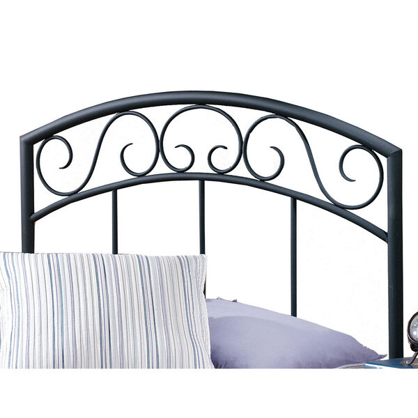 Wendell Textured Black Twin Headboard Only, image 1