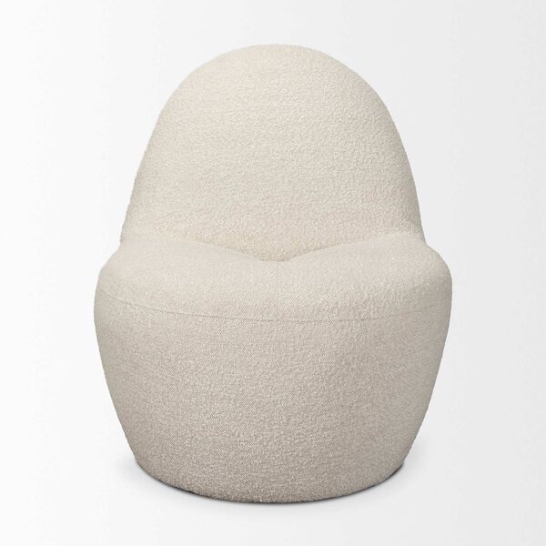 Beverly Cream Boucle Accent Chair, image 2