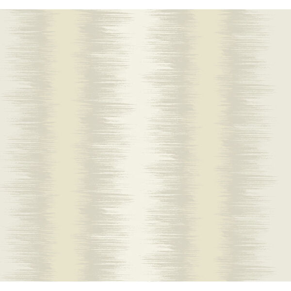 Candice Olson Botanical Dreams Beige Quill Stripe Wallpaper, image 2