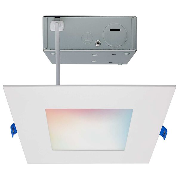 Starfish White Six-Inch Integrated LED Square Downlight, image 1