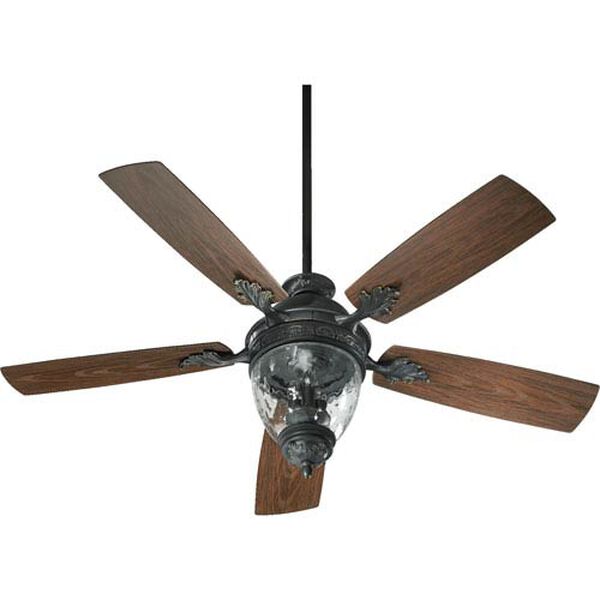 Woodland Bronze 52-Inch Three-Light Ceiling Fan, image 1