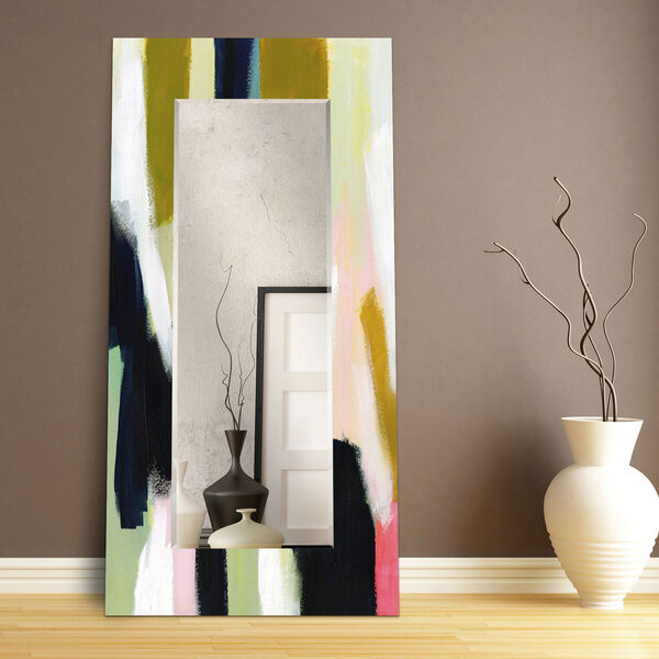 Sunder Multicolor 72 x 36-Inch Rectangular Beveled Floor Mirror, image 5