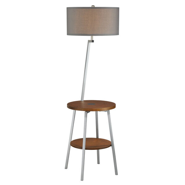 Lemington Gray 59-Inch One-Light Floor Lamp, image 1