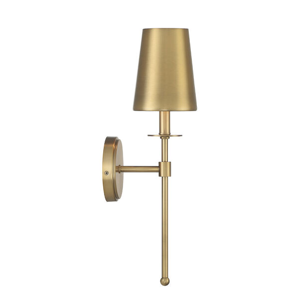 Lowry Natural Brass 20-Inch One-Light Wall Sconce, image 5