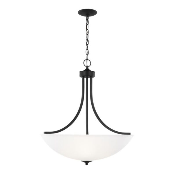Geary Midnight Black Four-Light Pendant without Bulbs, image 2