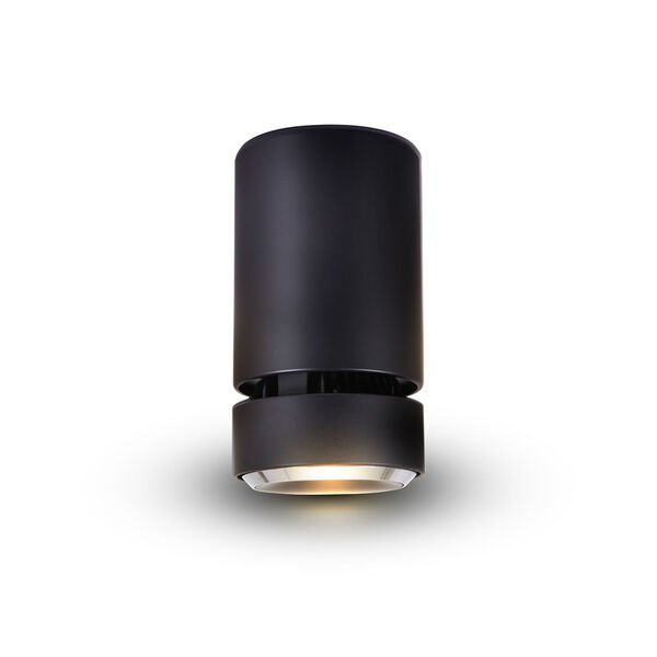 Orbit Black LED Flush Mount, image 2