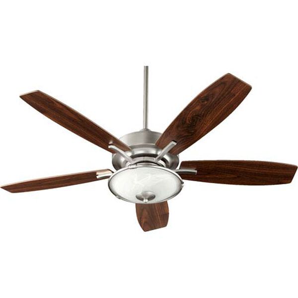 Soho Satin Nickel 52-Inch Ceiling Fan, image 2