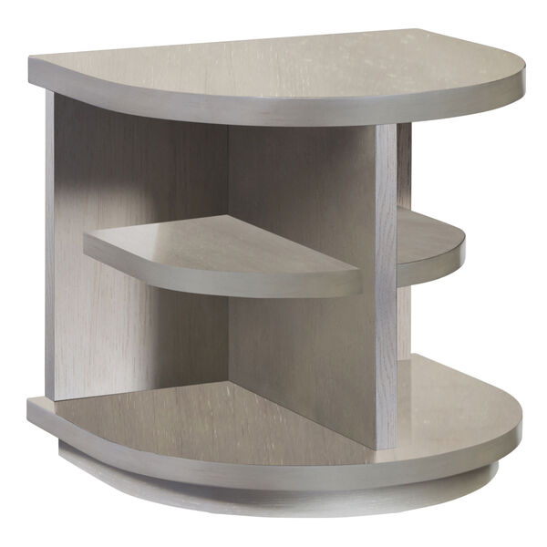 Augustine II Pearlized Gray End Table, image 1