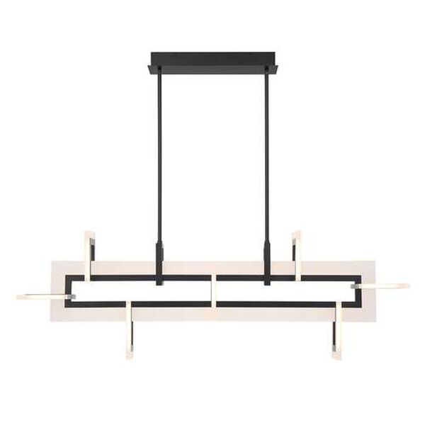 Inizio 16-Inch Integrated LED Chandelier, image 1