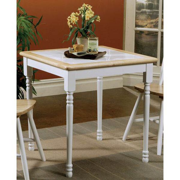 Damen Square Tile Top Casual Dining Table, image 1
